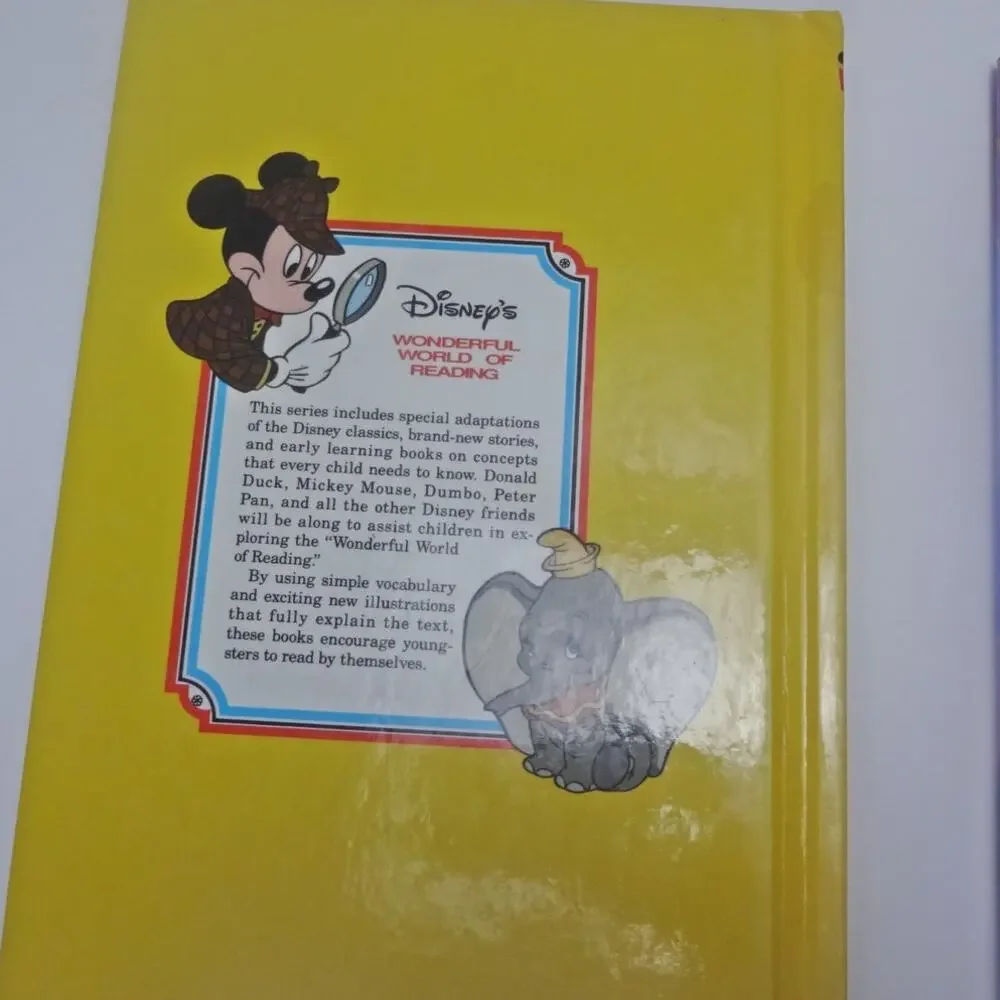 Disney Kids Book Lot Minnie Mouse Aladdin Jasmine Peter Pan Golden Book